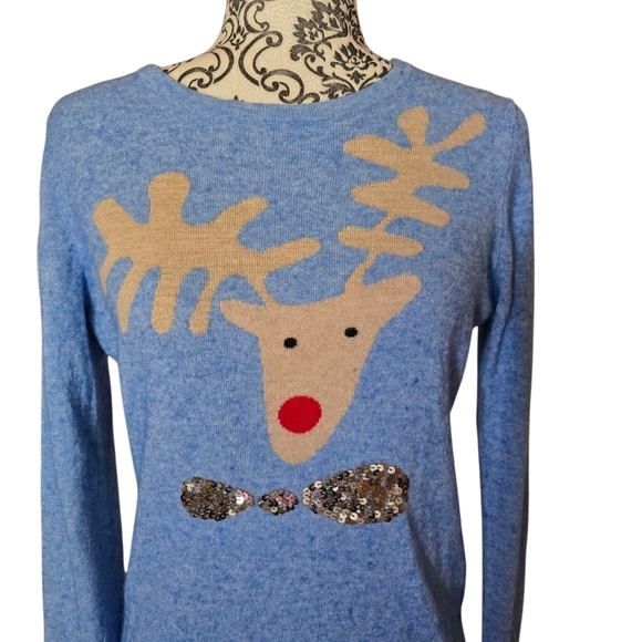Antoni & Alison Reindeer Christmas Sweater size large - Picture 2 of 12